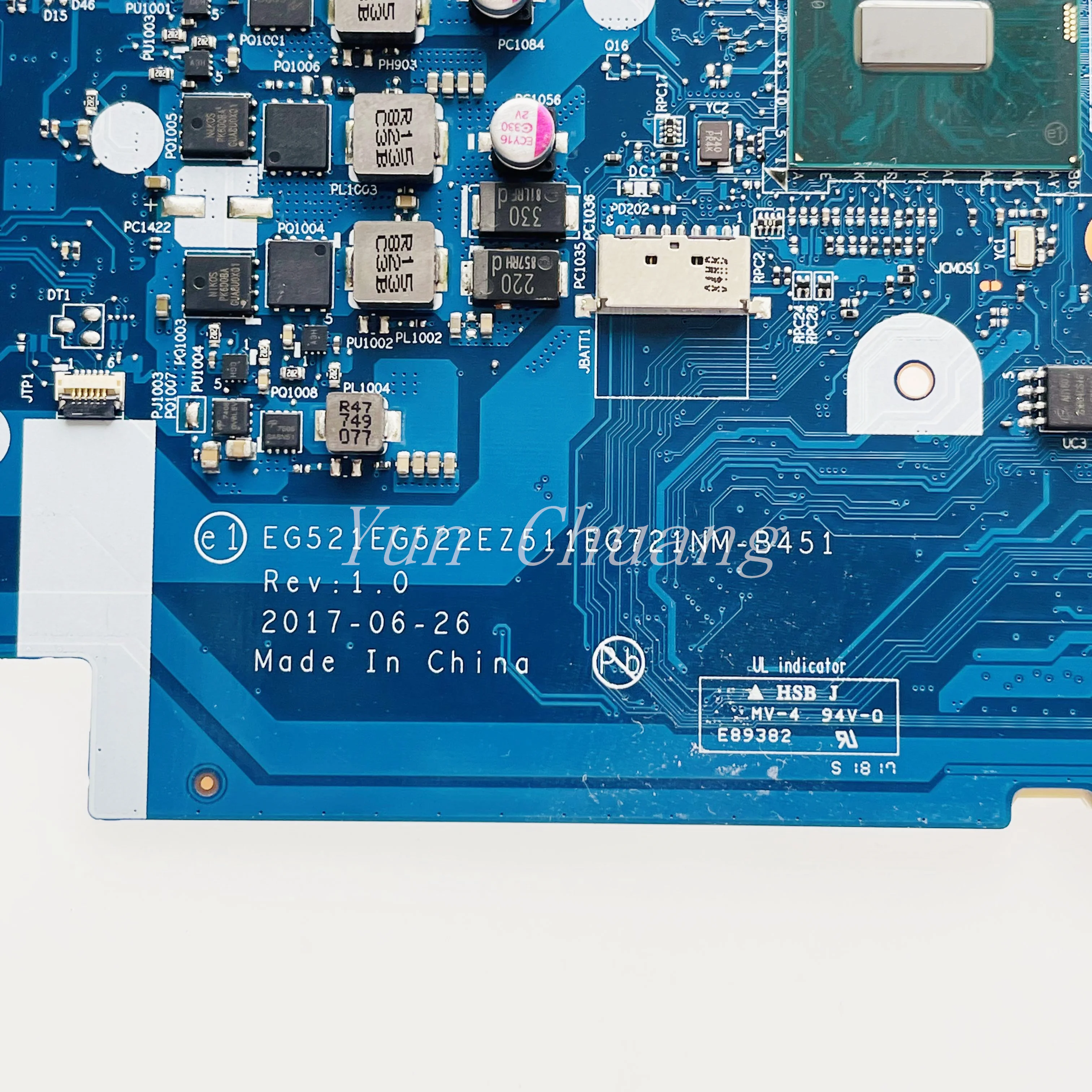 Imagem -03 - Laptop Motherboard para Lenovo Ideapad Nm-b451 33015ikb 320-15ikb 330-17ikb Cpu Core i3 I58250u I79550u 4gb de Ram Mainboard