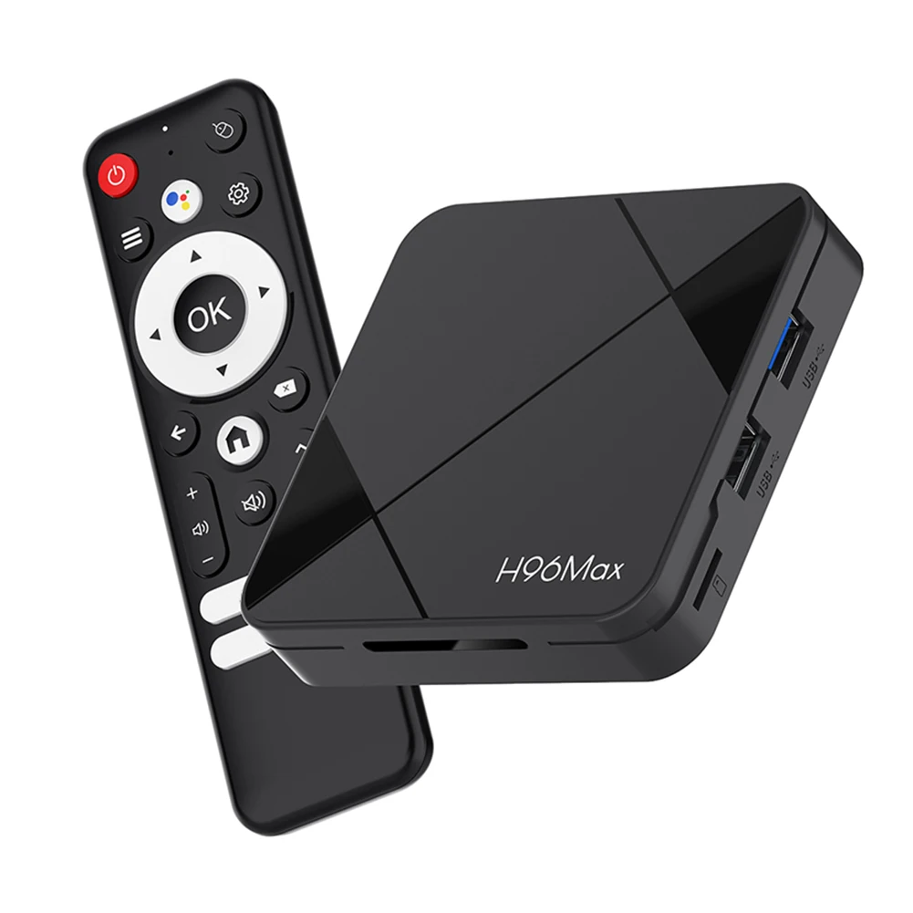 Android 14 Heimvideoplayer RK3518 Quad Core Wifi 6 Set Top Box Sprachfernbedienung Mausassistent