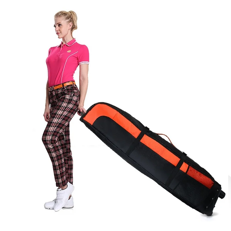 PGM Golf Aviation Bag Golf Bag Travel with Wheels Large Capacity Storage Bag Foldable Airplane Travelling Golf Bags In 4 Colors