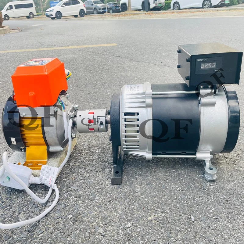 Single Phase 220V 30KW 10KW Permanent Magnet Generator 380V AC Free Energy Maglev Alternator Unit With 220V Variable Speed Motor