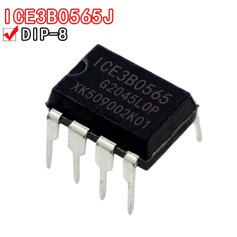 10PCS ICE3B0565 ICE3B0565J plug-in DIP8 Power Management driver Chip