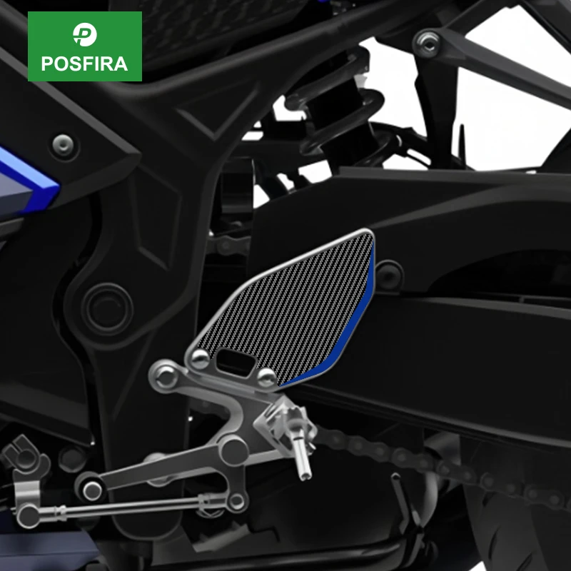 

Наклейки-декали POSFIRA для панели подножки мотоцикла Yamaha YZF R3 2019-2024, аксессуары для декора