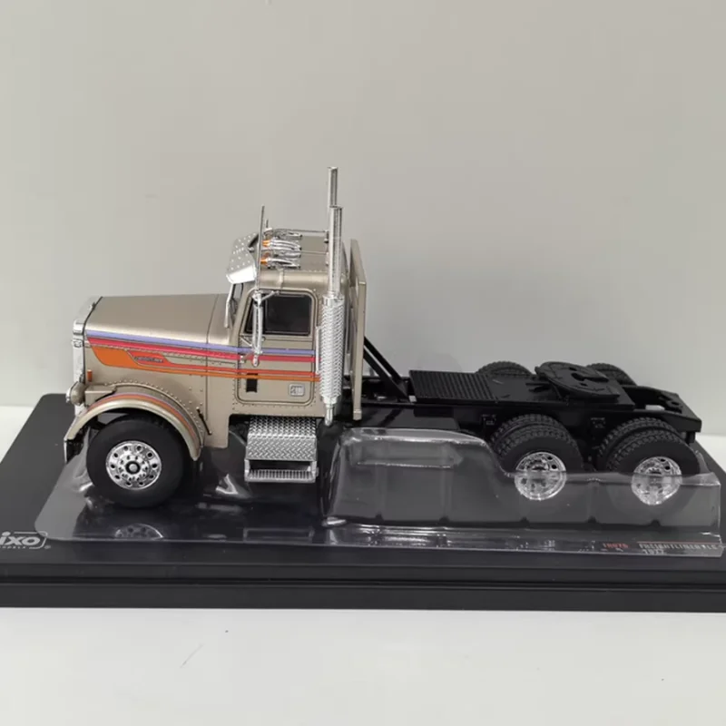 IXO 1/43 مقياس FREIGHTLINER FLC 1977 سبيكة محاكاة نموذج سيارة مجموعة ثابتة مزينة هدايا العيد اللعب هدية تذكارية