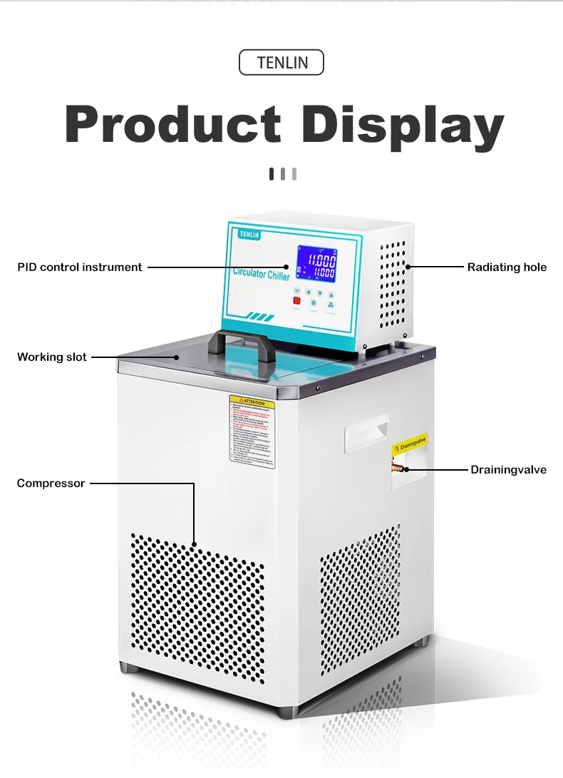 GDH-0506 -5C~100C Laboratory high accuracy Refrigerated/heating thermostatic Baths circulating water bath 6L