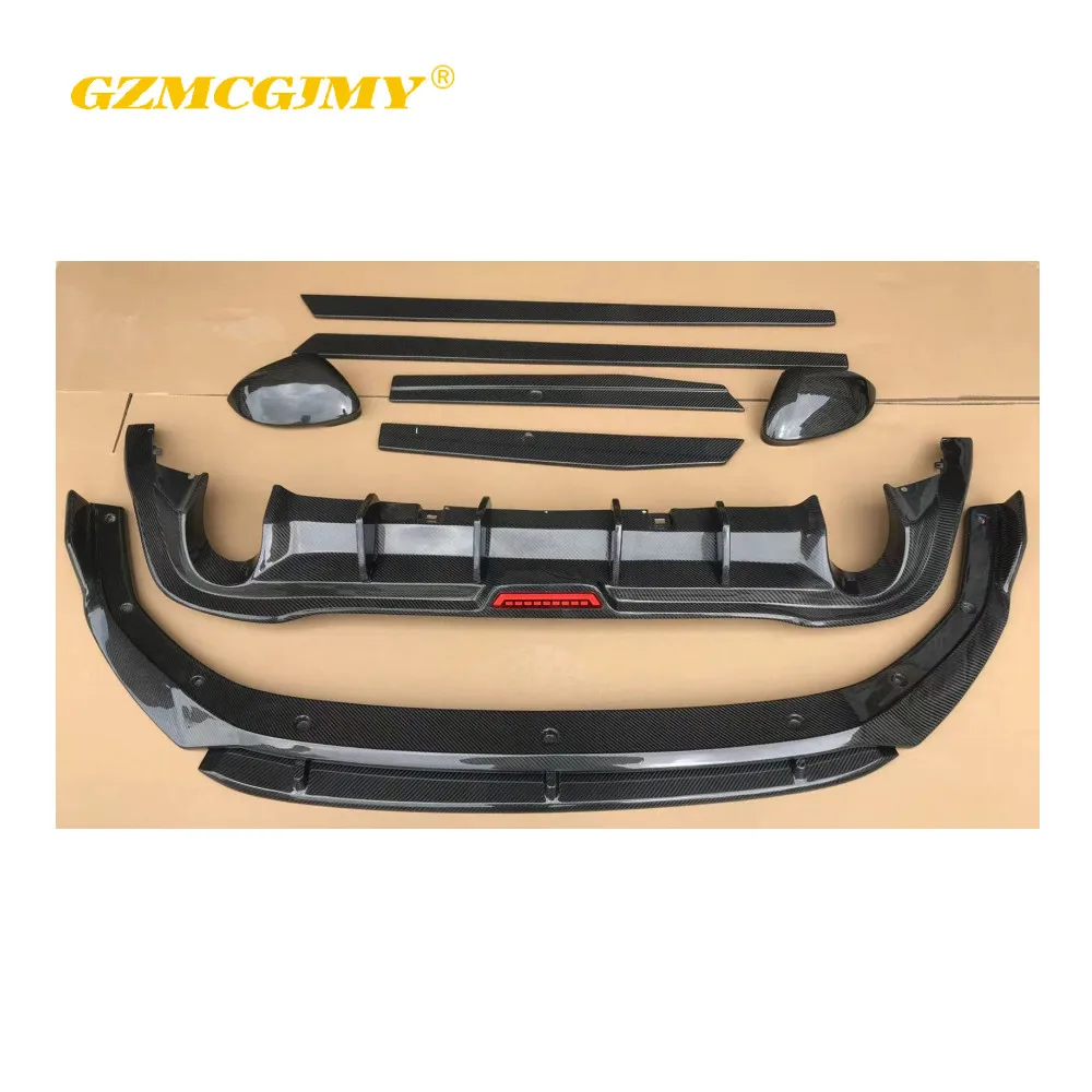 

High Quality Car Body Kit Suitable for Volkswagen Golf 8 GTI Front Lip Diffuser Side Skirts Golf VIII MK8 Car Bumpers