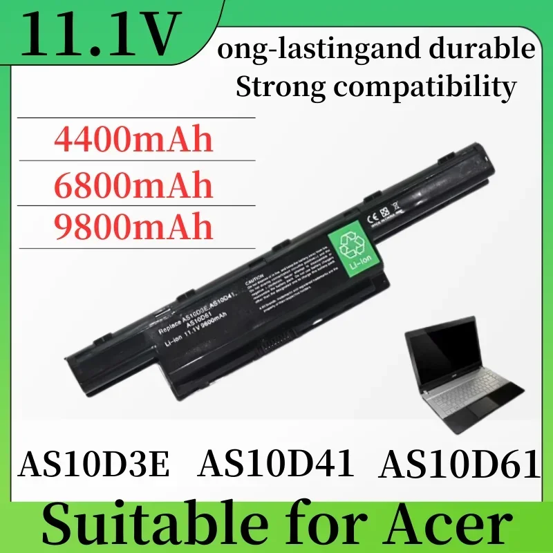 

Battery for Acer Aspire AS10D31 AS10D81 V3-571G V3-771g AS10D51 AS10D61 AS10D71 AS10D75 5741 5742 5750 5551G 5560G 5741G 5750G