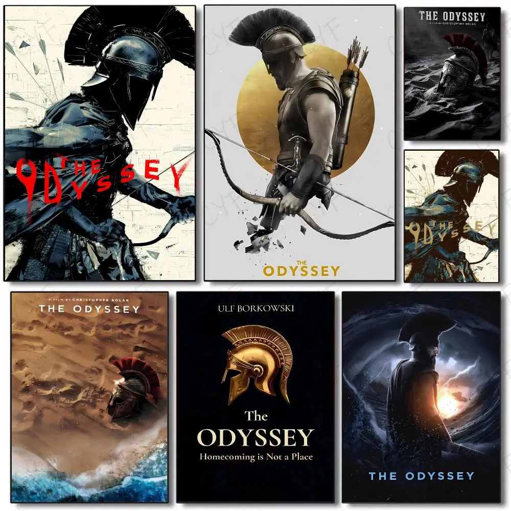 Epic Literature T-The O-Odyssey Poster Painting Wall Art Mural for Living Room Home Decor and Gifts