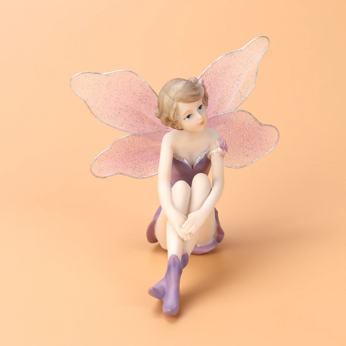 

-Painted Garden Decoration Miniature Sculpture For Home Wedding Christmas Gift Resin Decoration Fairy Figurines Angels