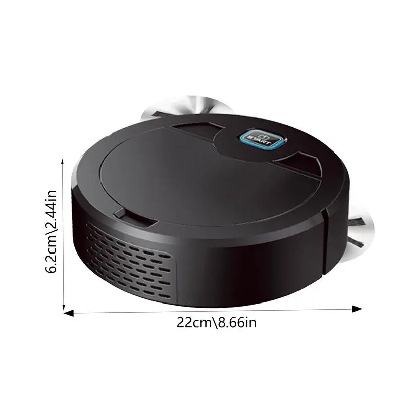 Robot Vacuum And Mop Combo 3-in-1 Automatic Vacuum Robot Carpet Home Sweeper Robot With Long Battery Life For Food Crumbs Debris