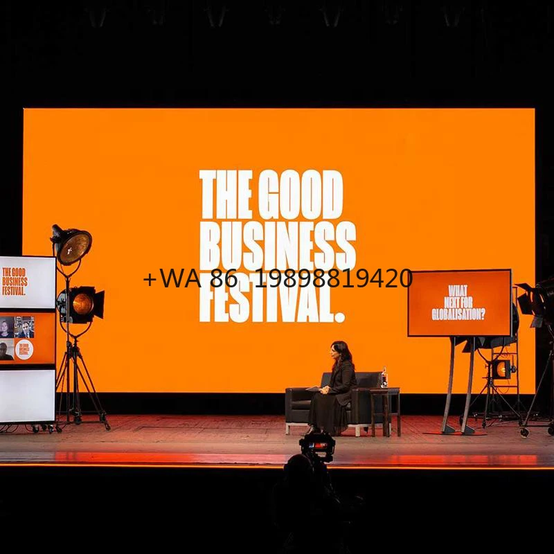 

Customizable Full Color Conference Room P2.6 Rental LED Display Wall Indoor Rental Events Stage Background LED Video Wall