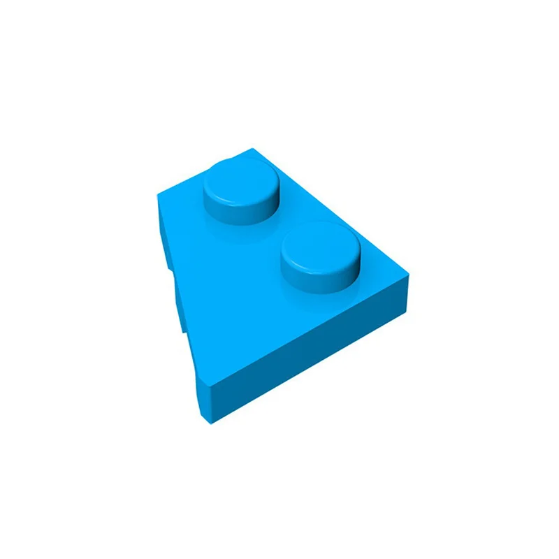 50 Stück 24299 Platte 2 x 2 Links Keilsteine Sammlungen Modulare GBC Spielzeuge für Technische MOC DIY Bausteine Kompatibel – Detail 3
