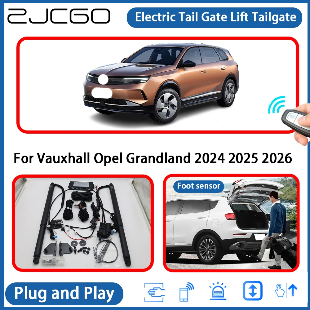

for Vauxhall Opel Grandland 2024 2025 2026 Automatic Powered Tailgate Power Liftgate Electric Tail Gate Lift Assisting System