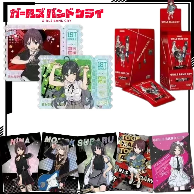 cartes-a-collectionner-de-la-serie-girls-band-cry-collection-de-cartes-de-nina-iseri-presentoir-de-cartes-marchandises-d'anime-cadeau-de-vacances-jouet-tendance