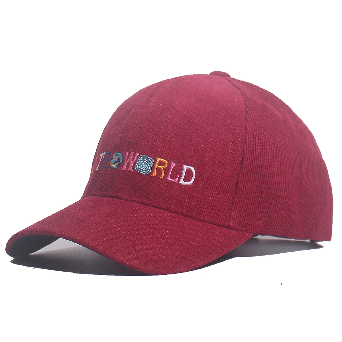 Corduroy Baseball Caps Men Women ASTROWORLD Letter Embroidered Hat Unisex Adjustable Snapback Hip Hop Rap Hats Music Day POP Cap