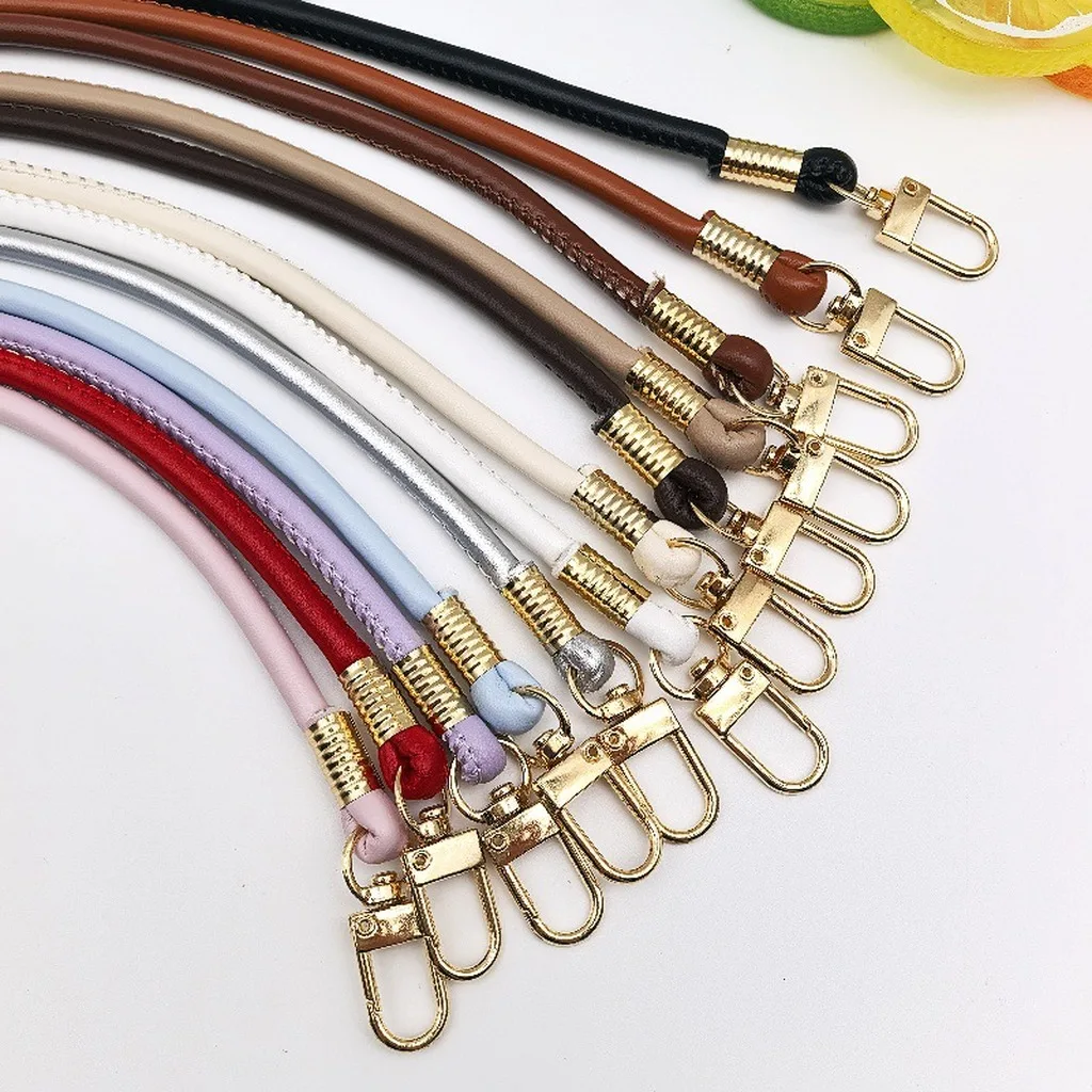 Replacement Bag Strap Minimalist Crossbody Shoulder Strap Pu Leather Bag Strap Colorful Phone Lanyard For Daily Travel Leisure