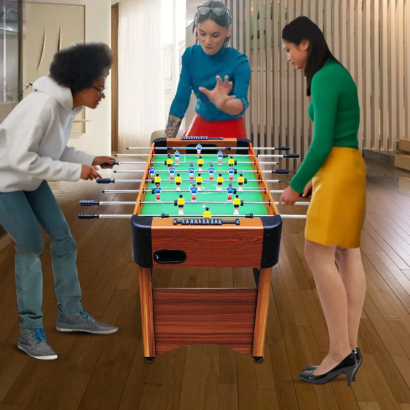 Manufacturer's table football machine Indoor double 8-pole football desktop toy desktop football table direct supply