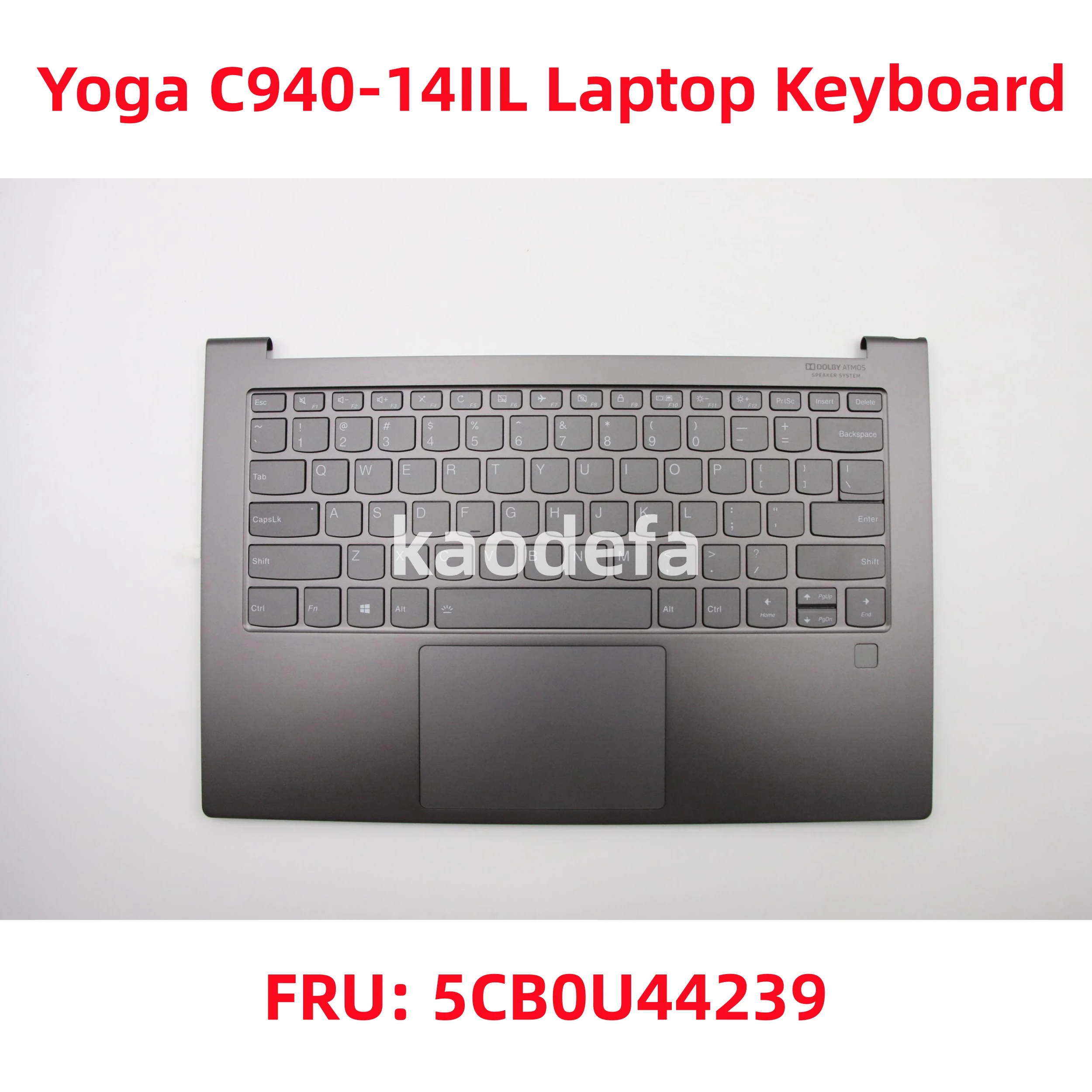 

Для Lenovo Yoga C940-14IIL Клавиатура ноутбука FRU: 5CB0U44239