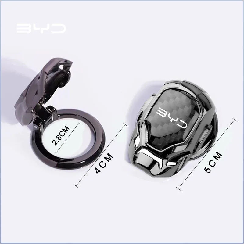 Car ONE-CLICK Start Buttons Protective Cover Decor for BYD Atto3 Tang F3 E6 Dmi Yuan Plus Song Plus Ev F0 F3 Qin Pro Valve Stems