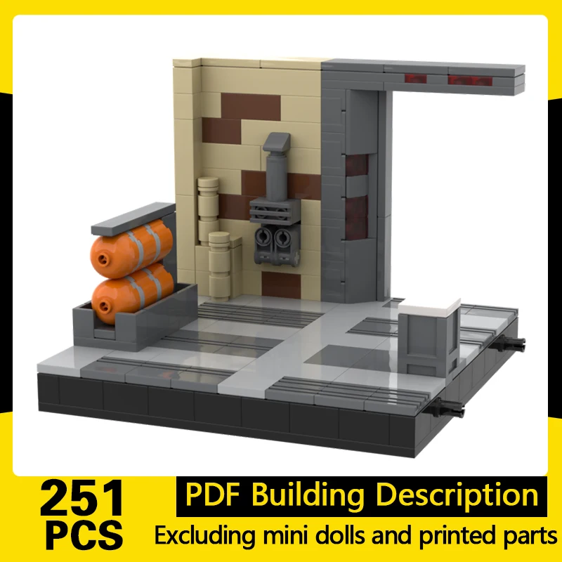 

Star Movies Model MOC Building Bricks Space Duel Scene Diorama Modular Technology Gifts Holiday Assemble Children Toys Suit