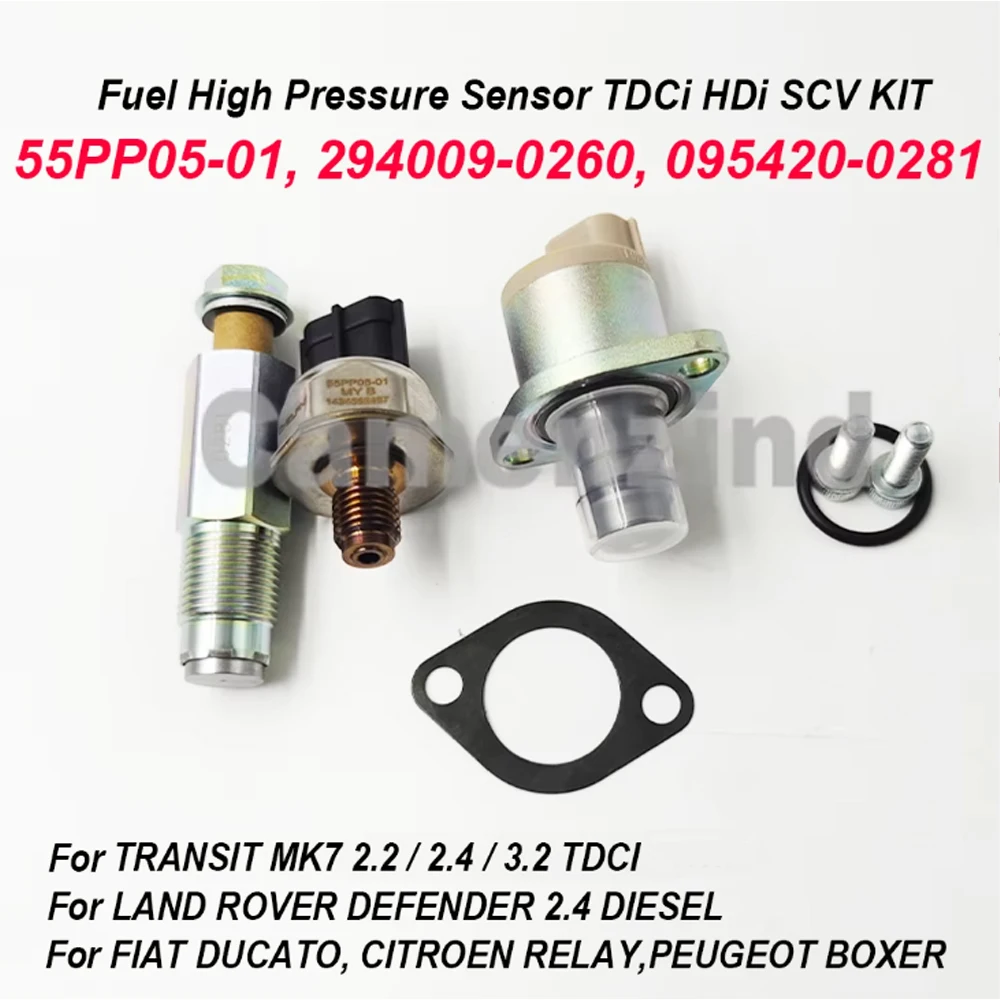 

Датчик высокого давления TDCi HDi SCV KIT для LAND ROVER DEFENDER 2.4 (номера 294200-0360, 6C1Q-9H321-AB, 55PP05-01, 294009-0260, 095420-0281)