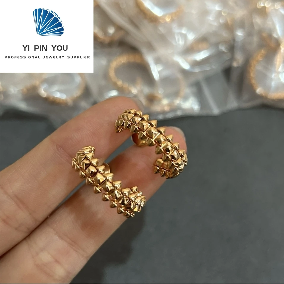 

High Quality High-end S925 Creative and Unique Zircon Earrings - Anniversary Gift
