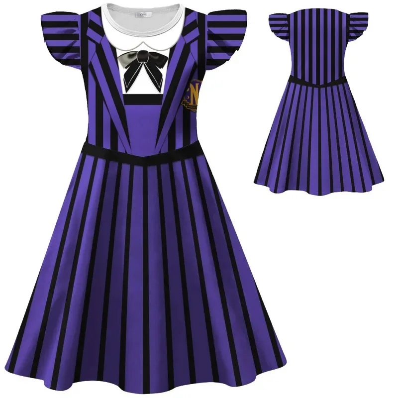 أزياء الفتيات والملابس والحقائب فستان الأميرة حفلة عيد ميلاد الهالوين كرنفال المدرسة فستان أطفال Ros؛ 5'b #1