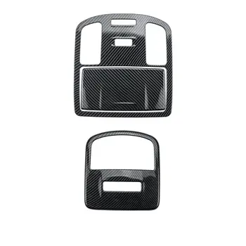 適用於豐田Fortuner 2016-2022款的ABS碳纖維色前後閱讀燈罩框裝飾條 10 最佳銷售 碳纖維豐田Fortuner - №4