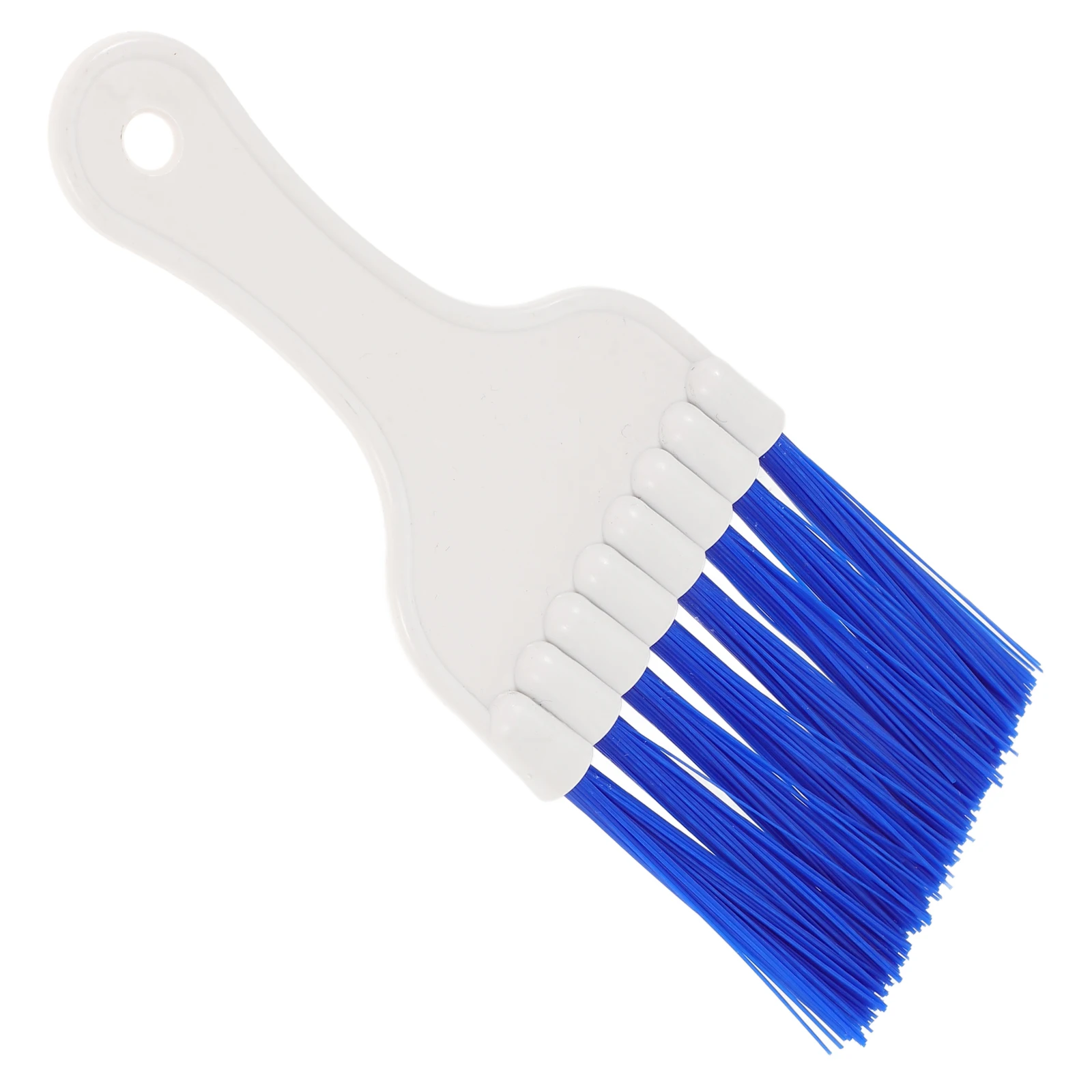 

Stainless Steel Fin Comb Air Conditioner Condenser Cleaning Tool White Handle Blue Brush AC Fin Straightening Maintenance
