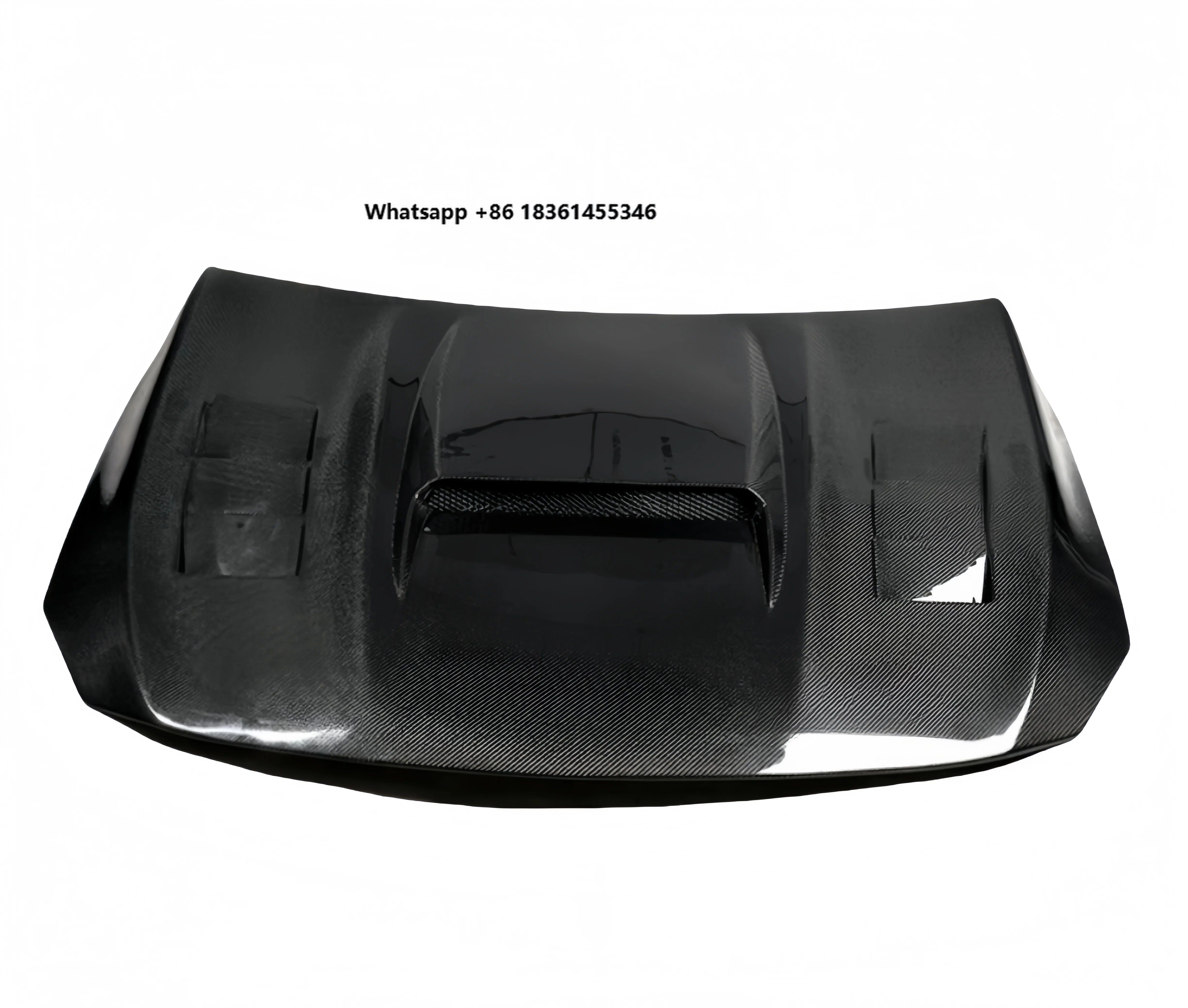 

For Gla V New Bilateral Porous Honeycomb Design Car Manufacturing Acces Brand New Stylish Carbon Fiber Engine Hood