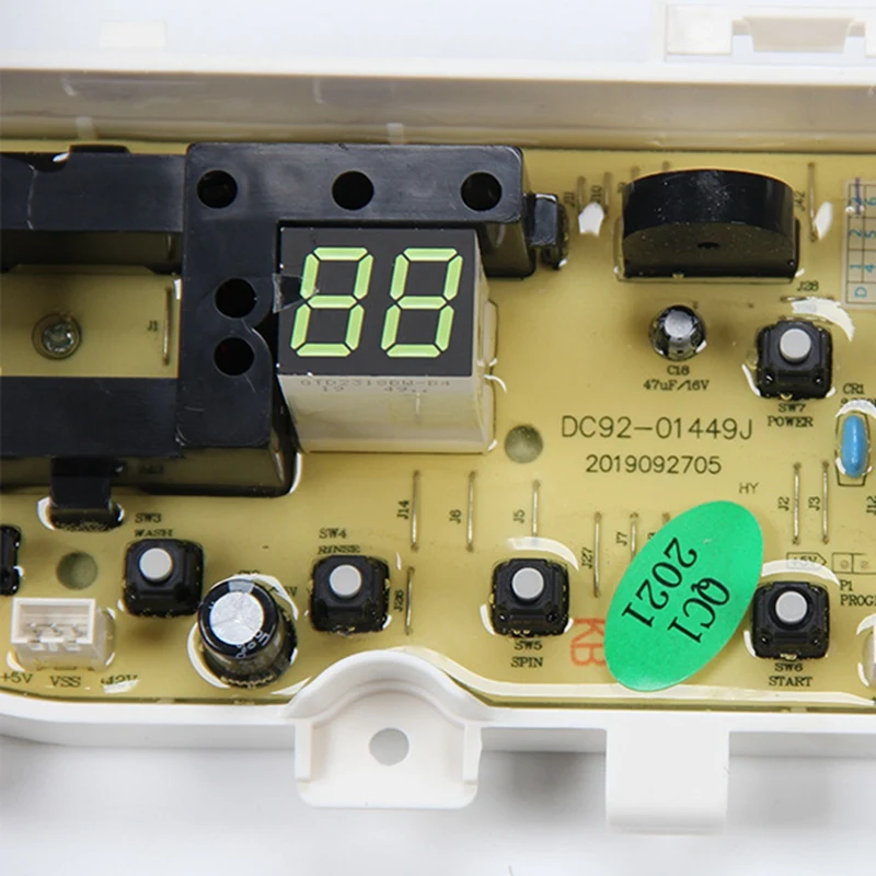 A06I Washing Machine Computer Board For Samsung DC92-01681D WA75H4200SW WA65H4200SW WA70H4000SG DC92-01681A C G D F Board