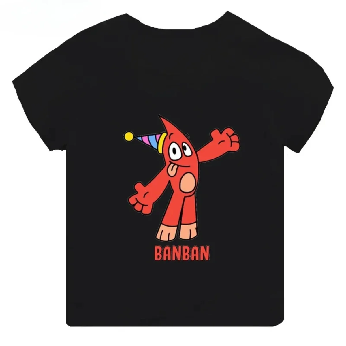 Kawaii Children Summer Boys Girls T-shirts Cotton Game child Garden of Banban Cartoon Short Sleeve T-shirt Kids Clothes Tees