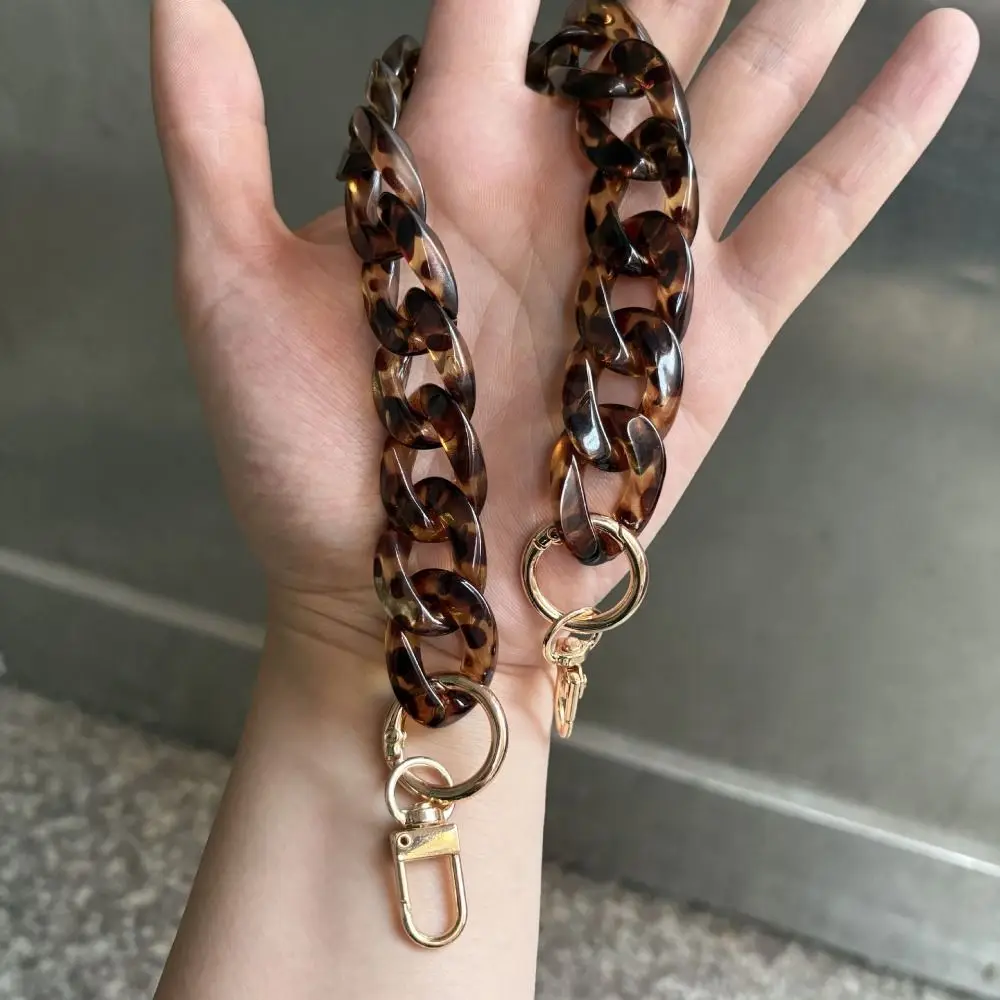 Leopard Messenger Bag Chain Retro Style 37/60/120cm Bag Pendant Chain Shoulder Strap Detachable Charm Bag Accessories Key Chain - view 4