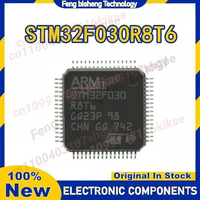 5PCS STM32F030R8T6 STM32F030R8T STM32F030R8 STM32F030R STM32F030 STM32F STM32 STM IC MCU Chip LQFP64 In Stock 100% New Original