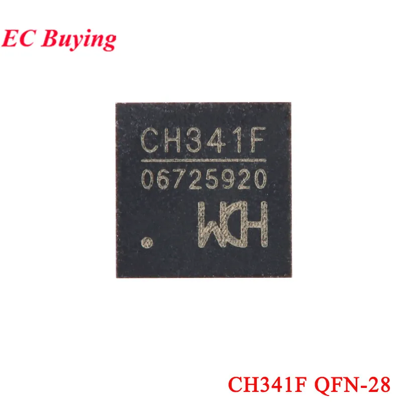 10Pcs/1pc CH341A CH341B CH341F CH341T CH372B CH374G CH374S CH374T CH374U CH375B WCH CH341 CH374 USB Bus Adapter Chip IC Original