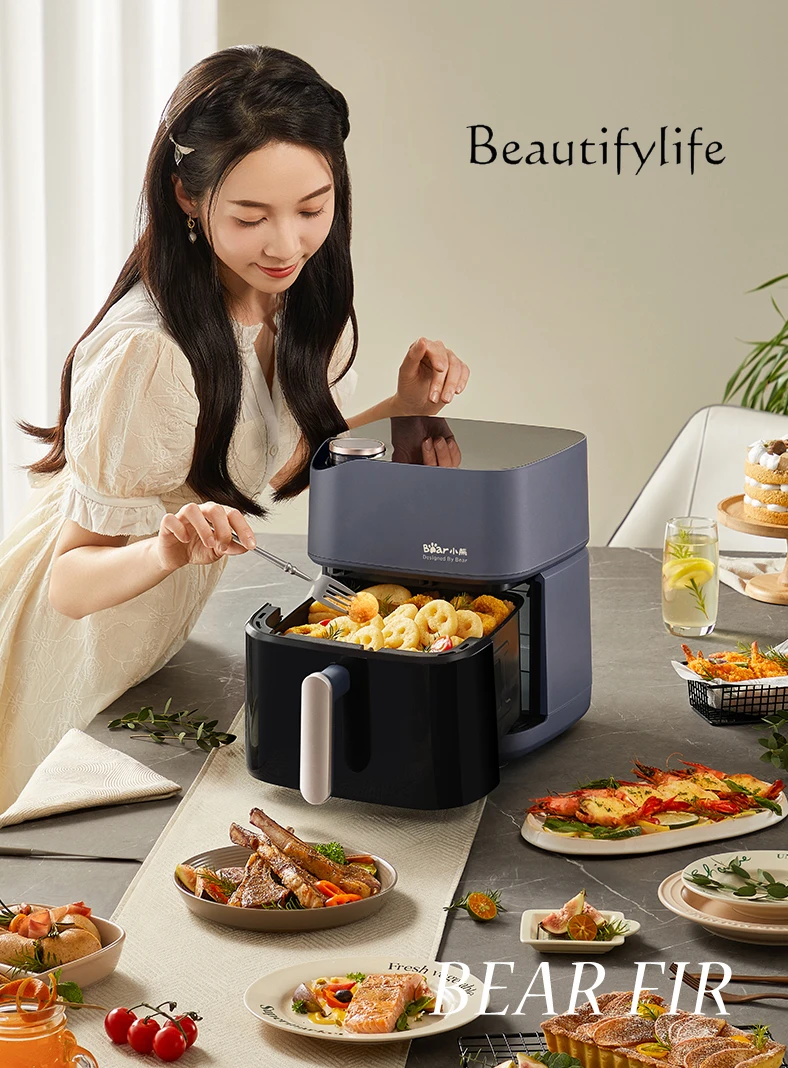 

Nordic Household Minimalist Multi-Functional Large Capacity Air Fryer