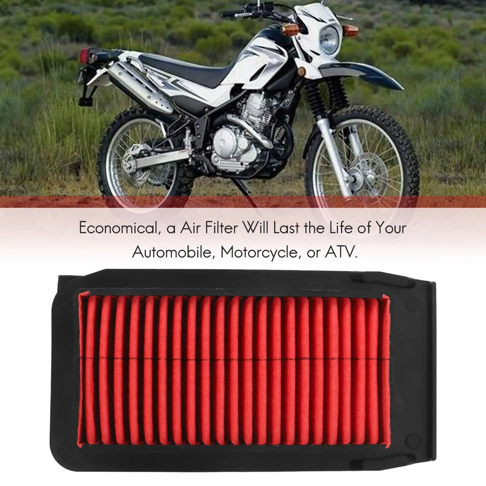 Motocicleta Motor Filtro de Ar Inttake, Yamaha XT250 Mágico 250 Serow 2005-2017 XG250 Tricker 2004-2010