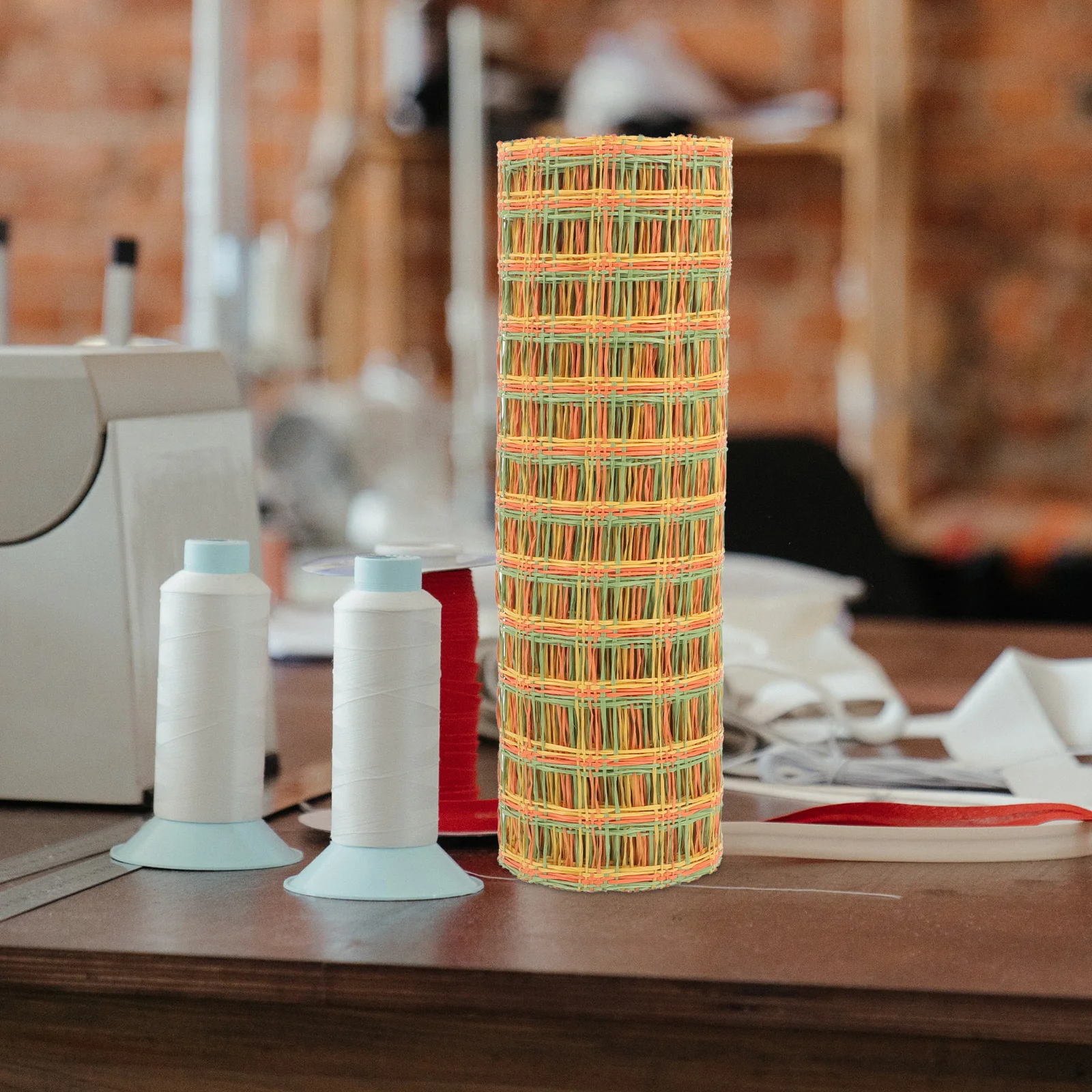 

Festival Mesh Ribbon Decorative Wreath DIY Craft Making Material Gift Wrapping Flower Bouquet Packing Accessory