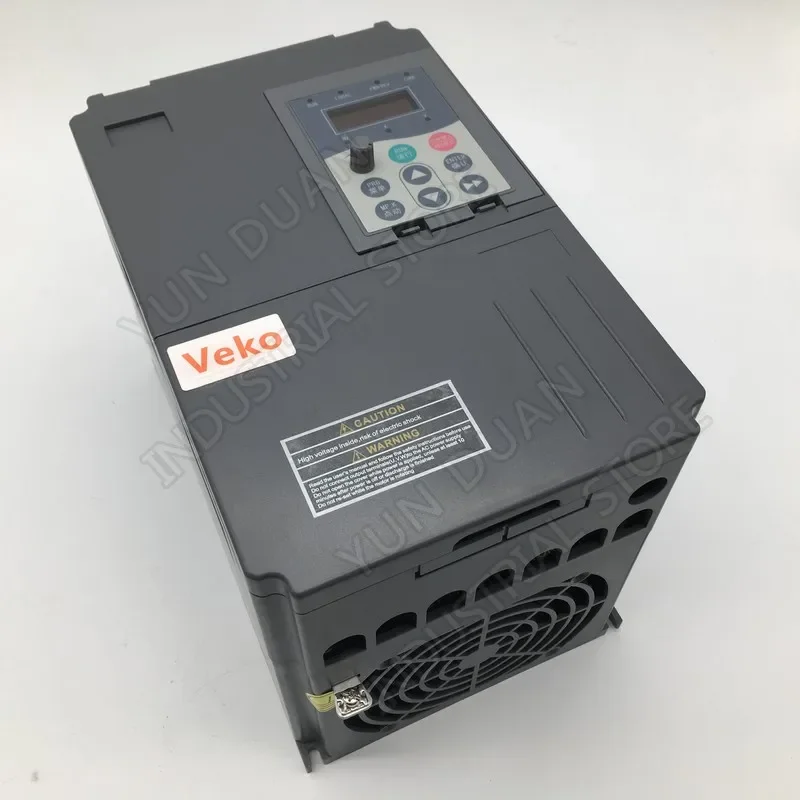 380V 7.5KW 10HP inverter 17A 3PH input Vector VFD 3phase output Universal Frequency Converter CE For Router Spindle Air Blower