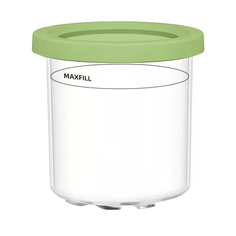 Tapas Creami Pints para recipientes, vasos, tarros y recipientes de helado Ninja Creamy, juego de recipientes para batidos, compatibles con NC299AMZ NC300