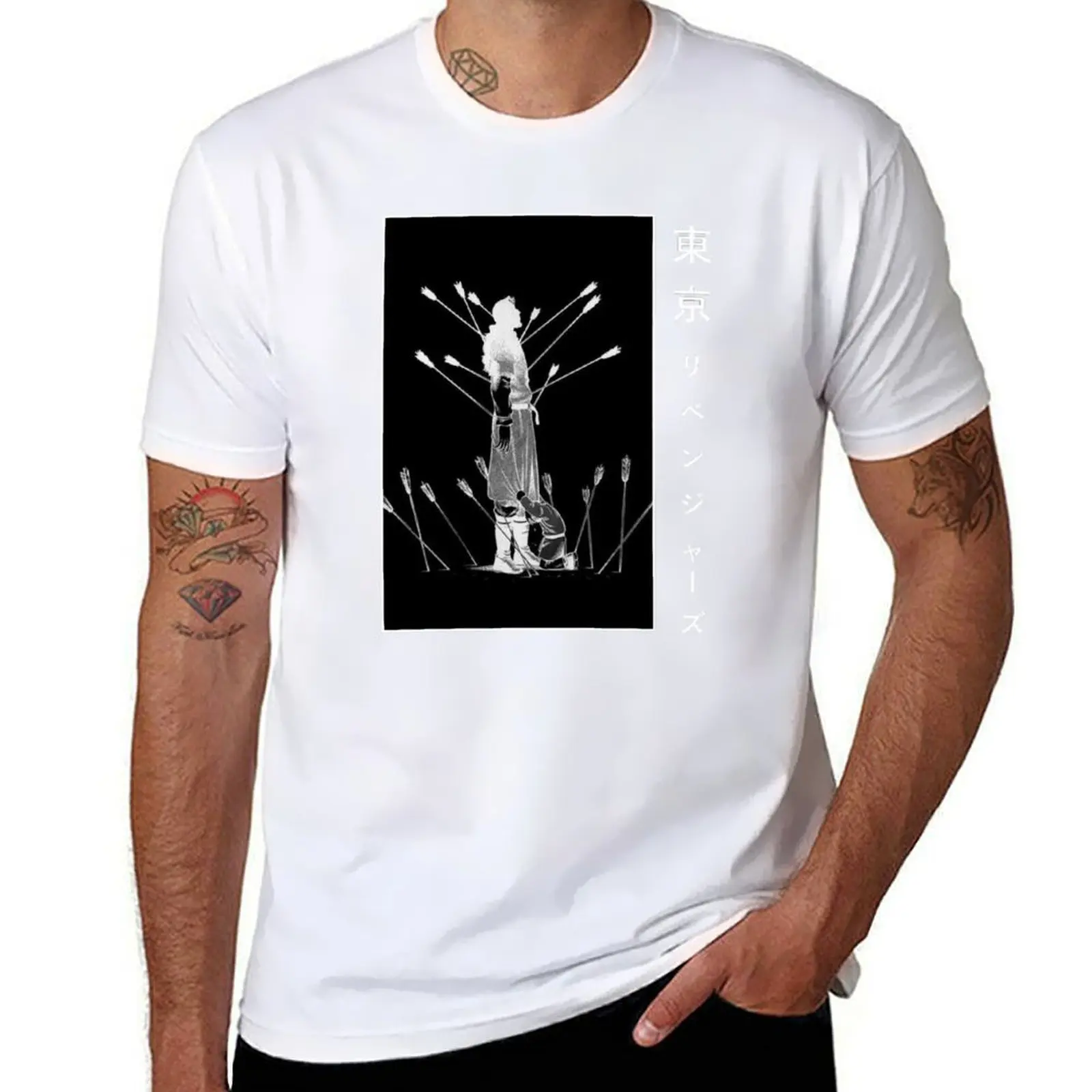 

Vinland saga Thor T-Shirt black cotton t-shirt plain for man package cotton t shirts man 100% T-Shirt