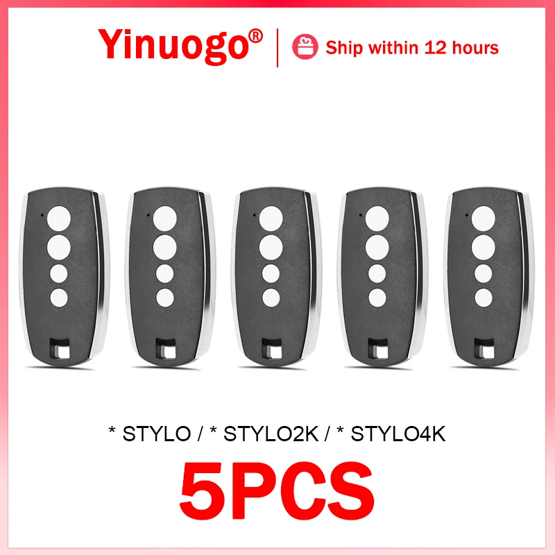 

433,92 МГц пульт дистанционного управления для гаражных ворот для KINGGATES STYLO2K STYLO4K, пульт дистанционного управления для ворот, ручной передатчик