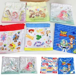 Disney Princess Toy Story Ariel Drawstring Storage Bag Gift Candy Jewelry Organizer Cosmetic Coins Keys Bags Cute Cartoon Pouch