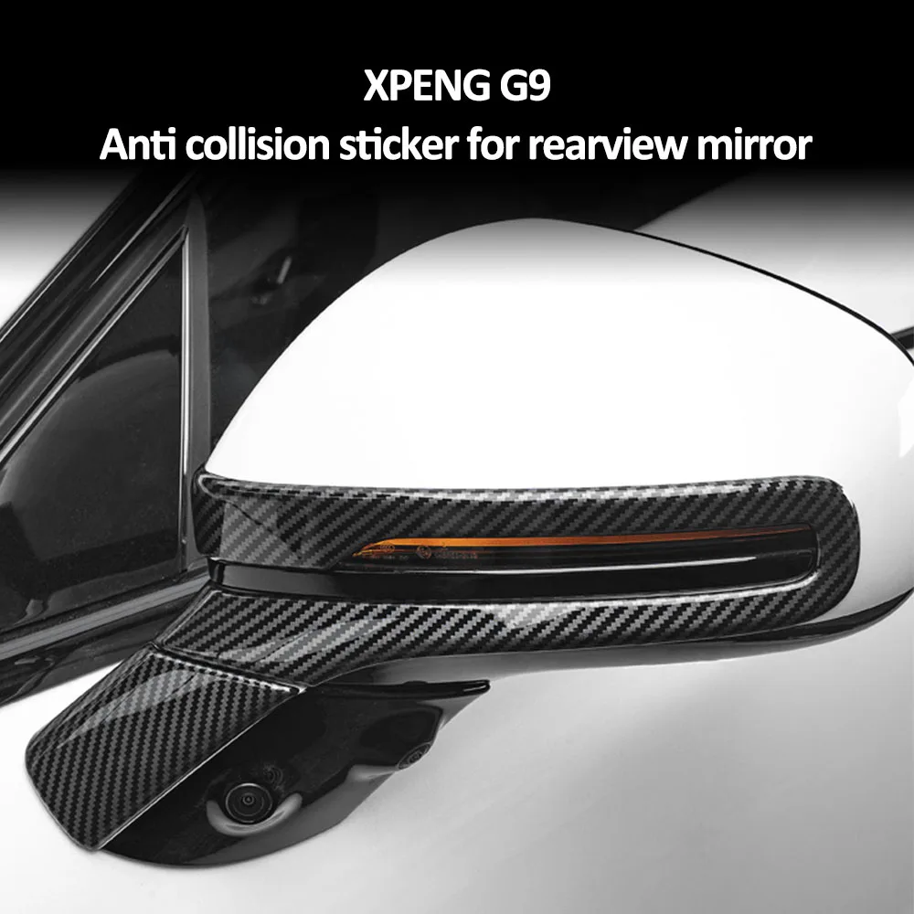 

For Xpeng G9 Rearview Mirror Anti-collision Decorative Strip Car Reversing Mirror Protective Sticker Anti Scratch Product
