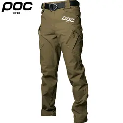 Cycling MOTO POC Long Pants Men Downhill Mountain Bike Trousers MTB Enduro Road Bicycle Bottoms Culottes Ciclismo Pantalon Vtt