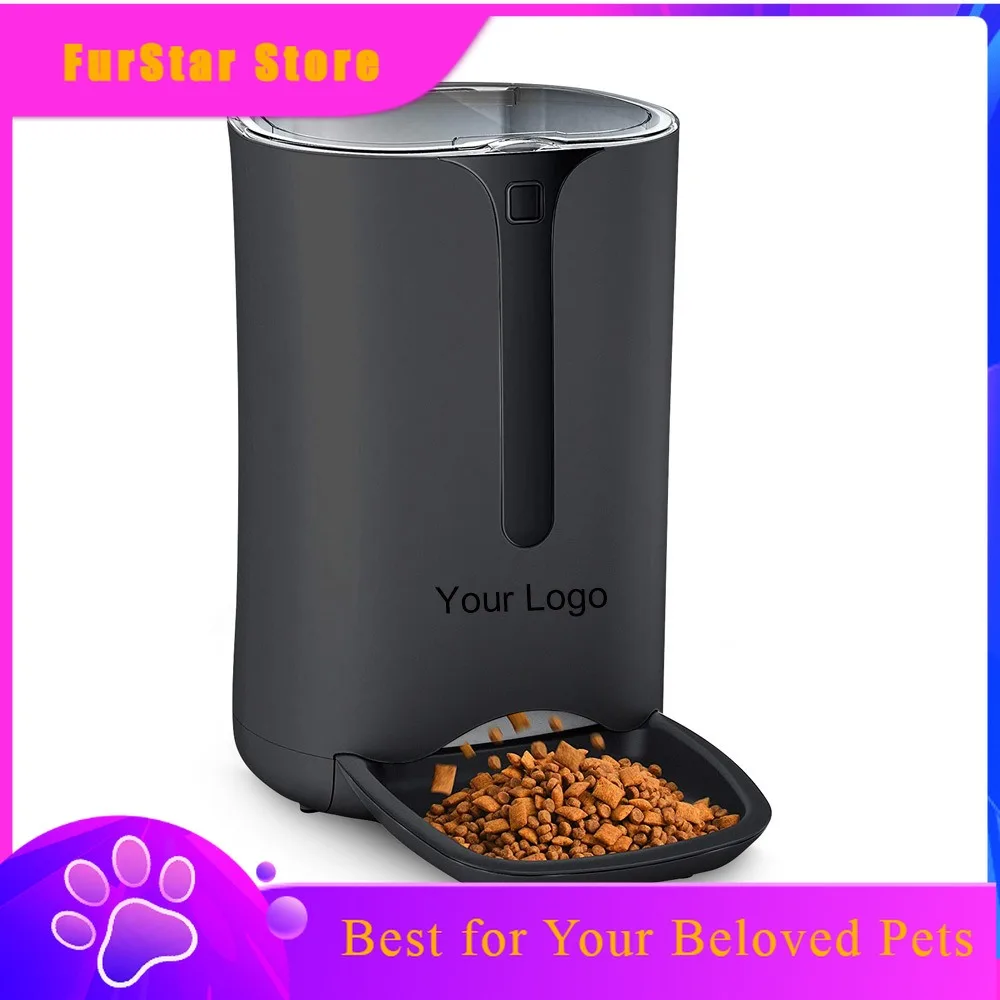 FurStarMade In China Superior Quality Smart Automatic Pet Feeder Large 6L Capacity Eco-Friendly Indoor Use For Dogs & Cats