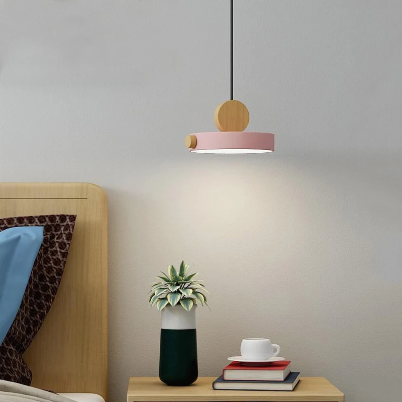 Modern Nordic Dimming Chandelier para mesa de jantar, mesa de jantar Pendant Light, Bar e Restaurante Decorações, Bedroom Bedside Light