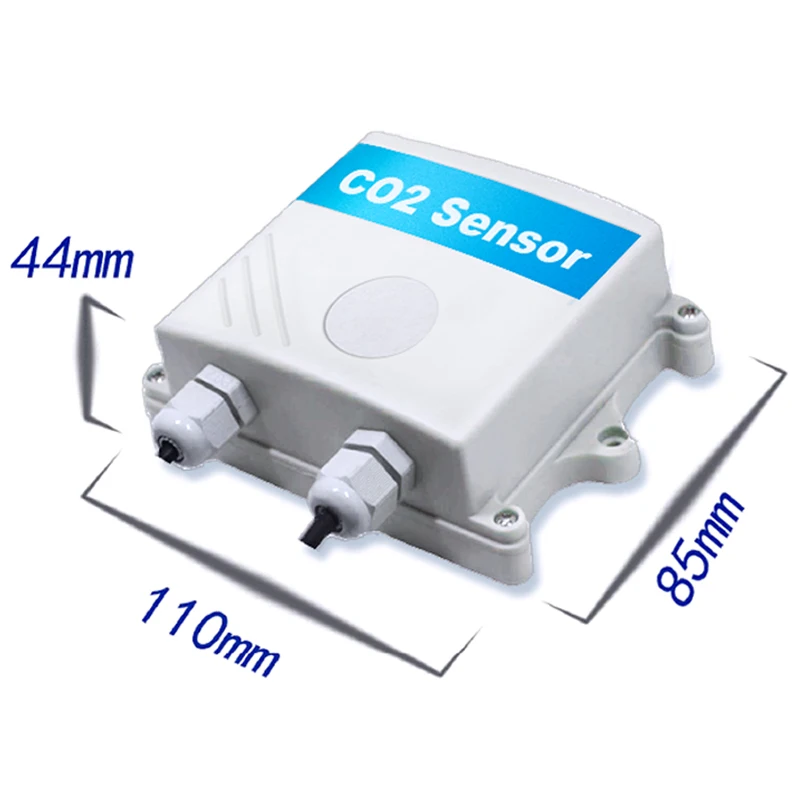 20262026 Carbon Dioxide Sensor Agricultural Greenhouse High-Precision Industrial RS485 CO2 Transmitter