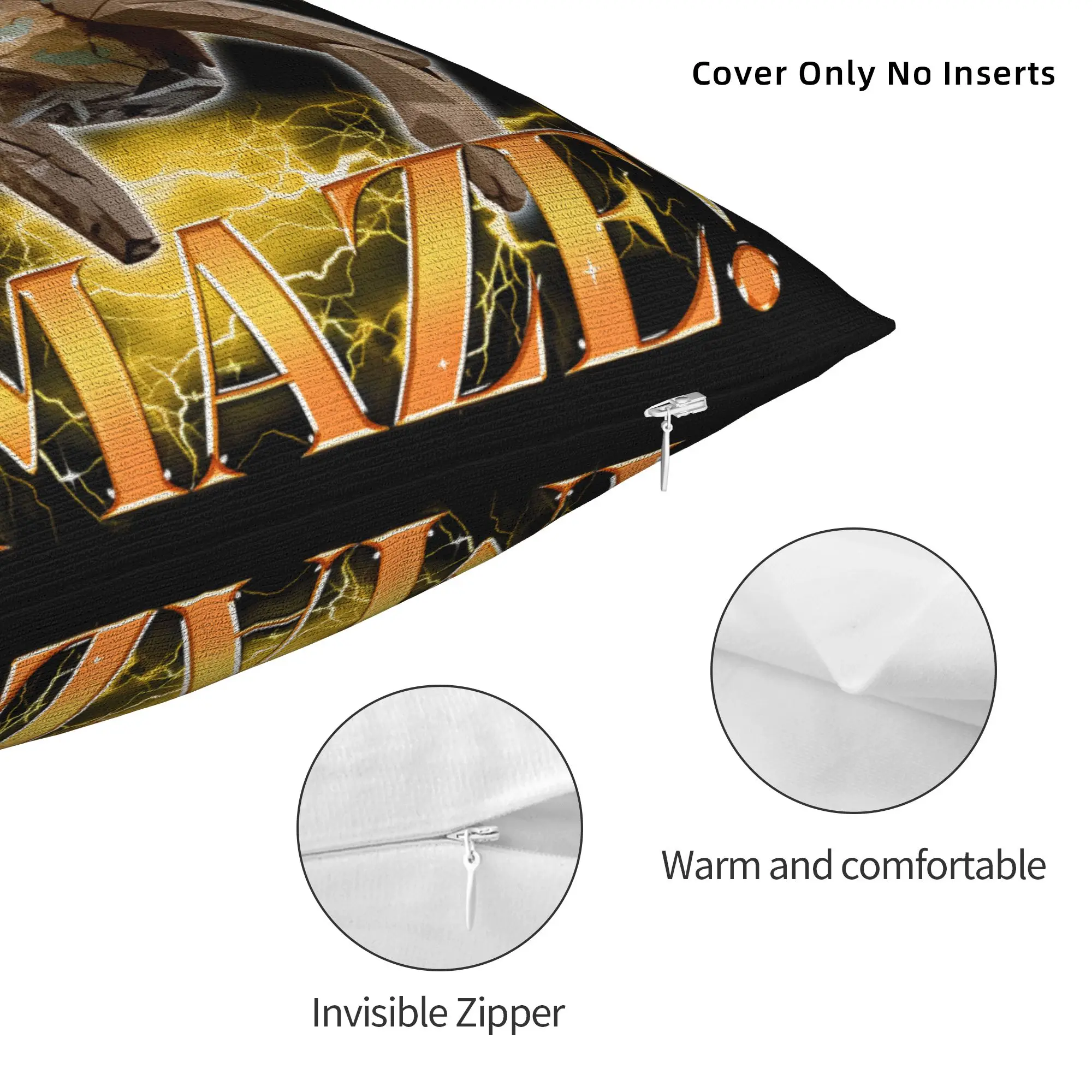 Soft Eridani-Rocky Project Hail Mary Pillowcase Polyester Cushion Cover Decoration Sci-Fi Adventure Pillow Case Cover Bed Square
