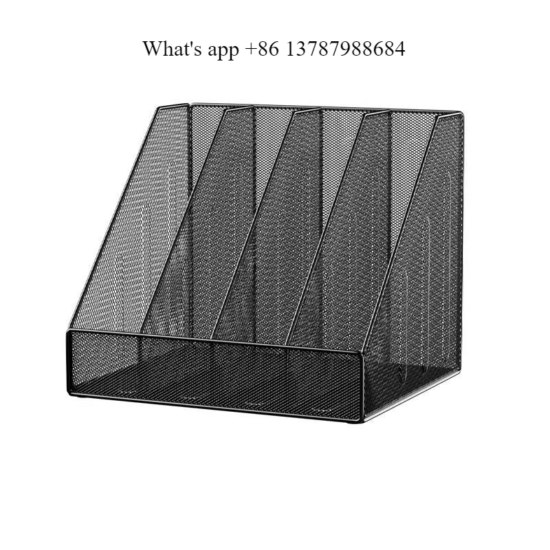 

Металлическая стойка для документов, коробка для хранения документов, многоуровневая подставка для файлов, офисная подставка для книг