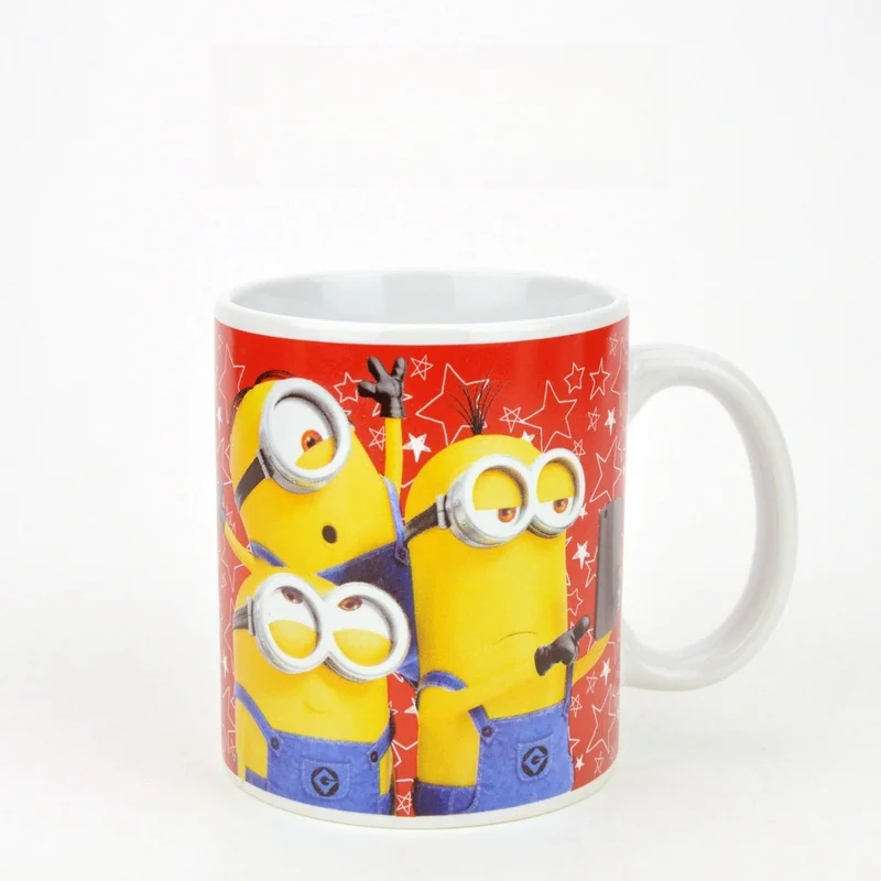 Despicable Me Minions, Little Yellow Man Multicolor Caneca, Produtos periféricos, Copos amantes, Copos de café, Presentes do feriado, Venda quente